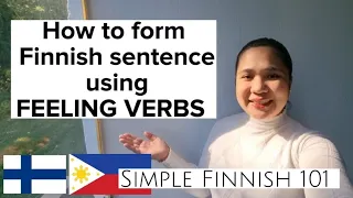 Simple Finnish 101 #5: Feeling Verbs | Irene T. Official