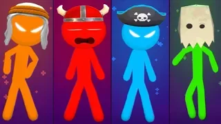 THE STICKMAN MINI GAMES TOURNAMENT Gameplay Walkthrough STICKMAN PARTY Android Game