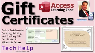 Build a Database for Creating, Printing, and Tracking Gift Certificates in Microsoft Access