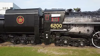 CNR 6200 Steam Train