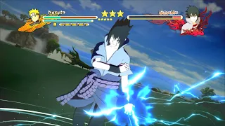 Sasuke vs Naruto Samurai Bridge Boss Battle! Naruto Shippuden Ultimate Ninja Storm 3 (4k 60fps)