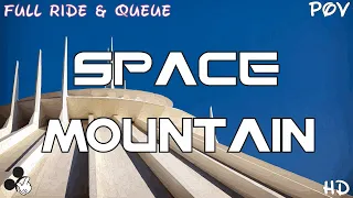 Space Mountain at Disneyland Park Full Ride & Queue Walkthrough 2021 HD POV