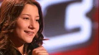 The Voice Kids RU 2014 Aleksandra — «Если в сердце живет любовь» Blind Audition | Голос Дети. А.Клюс