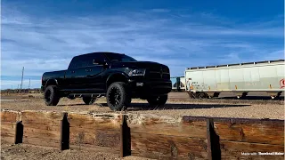 Leveled RAM 2500 With 35X12.50X20 Tires | 20X12-44 Wheels