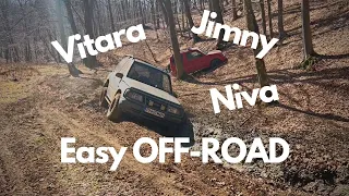 Easy Weekend Off-road | Suzuki Jimny Vitara Lada Niva | OFF-ROAD #29