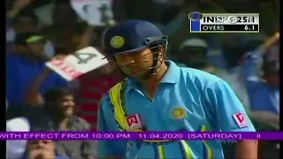 Sachin Tendulkar On Fire vs Australia @BANGALORE 2001