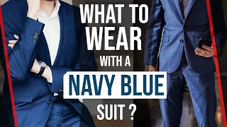 What Color Leather Accessories Go With A Navy Blue Suit ? [ COMPLEMENTS GUARANTEED ]