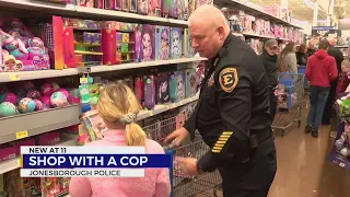 Jonesborough police hold annual Shop with a Cop event