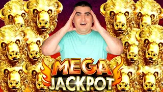 One Of The BIGGEST JACKPOTS On Buffalo Gold Slot Machine