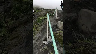 Hike to La Soufriere Volcano St.Vincent 🇻🇨. I do not own rights for the music in this video.