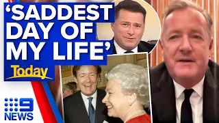 Piers Morgan reacts to death of Queen Elizabeth II | 9 News Australia