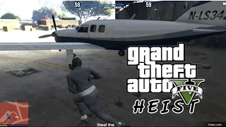 GTA5 Heist Prison Break - Plane