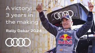 A victory | Audi x Rally Dakar 2024