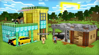 КУЗНИЦА МИЛЛИОНЕРА ПРОТИВ КУЗНИЦЫ БОМЖА В МАЙНКРАФТ | Компот Minecraft