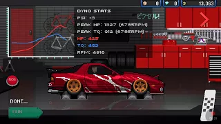 I MADE THE TWERK STALLION IN PIXEL CAR RACER!!!!!!