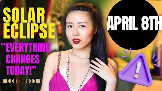 You Must Know THIS Today!! Solar Eclipse Aries New Moon on April 8th, 2024 | How It Affects YOU 🌑