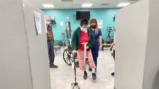 Walking Testimony after Stroke 1 year Ago