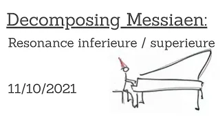 Resonance 'inferieure' and 'superieure'