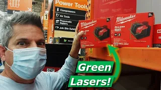 Home Depot Gets 1st  Milwaukee Green Laser Christmas Gift Ideas For Dad