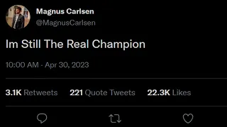Magnus Carlsen Reacts To Ding Becoming World Champion