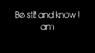 The Fray - Be Still (Lyrics)