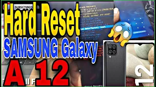 Hard Reset Samsung galaxy A12, Como Formatear Samsung SM-125M, SM-125F