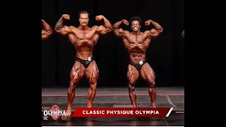Mr Olympia 2020 Classic Physique Pre Judging | Chris Bumstead vs Breon Ansley