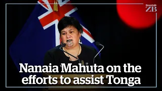 Nanaia Mahuta speaks about New Zealand's efforts to assist Tonga