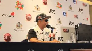 Daddy Yankee en Chile - Conferencia de Prensa