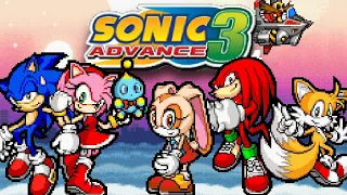 Sonic Advance 3 (Gameboy Advance) Playthrough Longplay Retro game