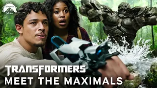 Transformers: Rise of the Beasts | Meet the Maximals 🦍 (Full Scene) | Paramount Movies