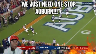 BAMA HATER Reacts to #8 Alabama vs. Auburn Full Game Highlights..