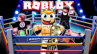 Playing WWE 2K22 In Roblox (Slammed)