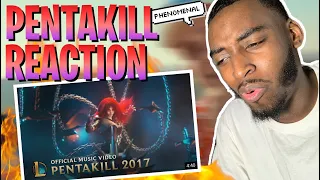 RAPPER REACTS | Pentakill: Mortal Reminder | Official Music Video - League of Legends