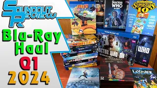 Blu-Ray Haul Q1 2024: Doctor Who, Naruto Shippuden, End of DCEU, Conan 4K, Layzner [Soundout12]