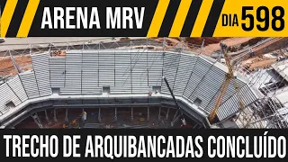 ARENA MRV | 8/8 MAIS UM SETOR DE ARQUIBANCADAS CONCLUÍDO | 09/12/2021