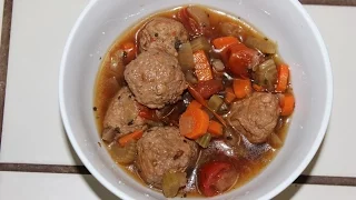 Instant pot Turkey Meatball Soup