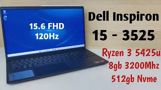 Dell Inspiron 3525 Laptop [2022] Amd Ryzen 3-5425u/8gb 3200Mhz/512gb Nvme/ 15.6 FHD 120Hz/Win 11