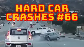 HARD CAR CRASHES | WRECKED CARS | FATAL ACCIDENT | CREEPY CAR CRASHES - COMPILATION #66