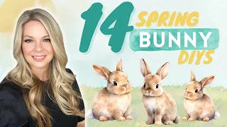 🐇 Farmhouse Spring Bunny DIYS