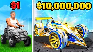 $1 To $10,000,000 CAR In GTA 5!