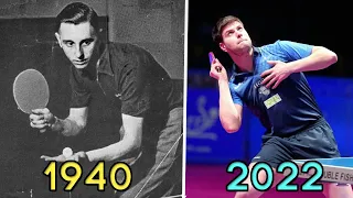 Table Tennis Serve Evolution 1940-2022 [HD]