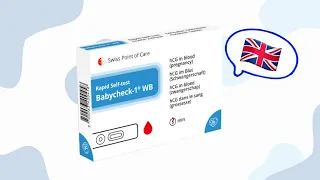 Swiss Point of Care Instructional Video Babycheck-1-WB I ENG