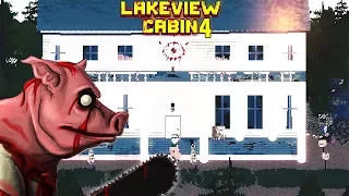 Полный трэш в доме с ловушками // Lakeview Cabin Collection