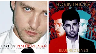 SexyBack & Blurred Lines - Justin Timberlake vs. Robin Thicke [Mashup]