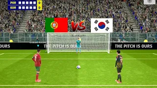 Portugal vs South Korea Penalty Kick 🔥| C Ronaldo vs S Heung Min 🔥