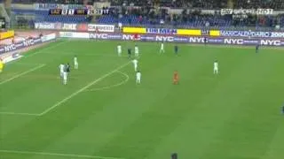 Ibrahimovic's acrobatic Backheel pass in LAZIO-INTER