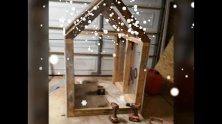 How to built a dog house using metal sidings