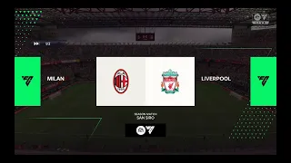 EA SPORTS FC 24 XBOX ONE GAMEPLAY / MILAN VS LIVERPOOL