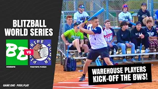 Opening Game of the Blitzball World Series | Bombers vs Pinstripe Power